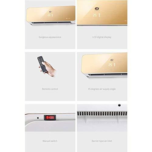 XHMCDZ XHMCDZ Wall Mounted Heater Home Energy-Saving Air Conditioning with Remote Control Heating And Cooling Dual-Use 3 Setting Options