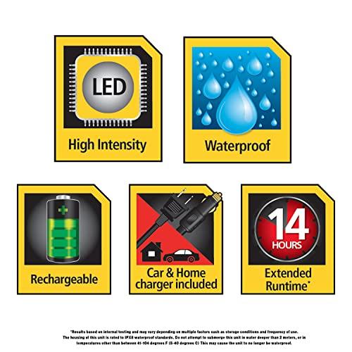 STANLEY STANLEY FATMAX FL5W10 Rechargeable 520 Lumen Lithium Ion Waterproof LED Spotlight Flashlight