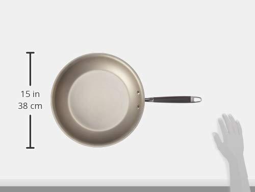 Anolon Anolon Advanced Hard-Anodized Nonstick French Skillet (10 & 12 - inch, Pewter)