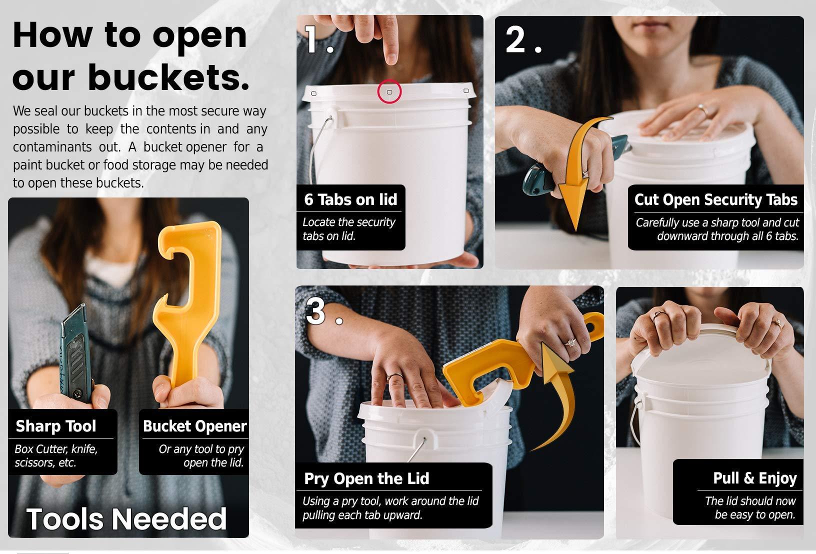 Unpretentious Unpretentious Baking Soda (1 Gallon), Aluminum Free, Cooking, Baking, Cleaning & More