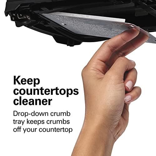 Hamilton Beach Hamilton Beach 2 Slice Toaster with Extra Wide Slots, Shade Selector, Auto-Shutoff, Cancel Button and Toast Boost, Black