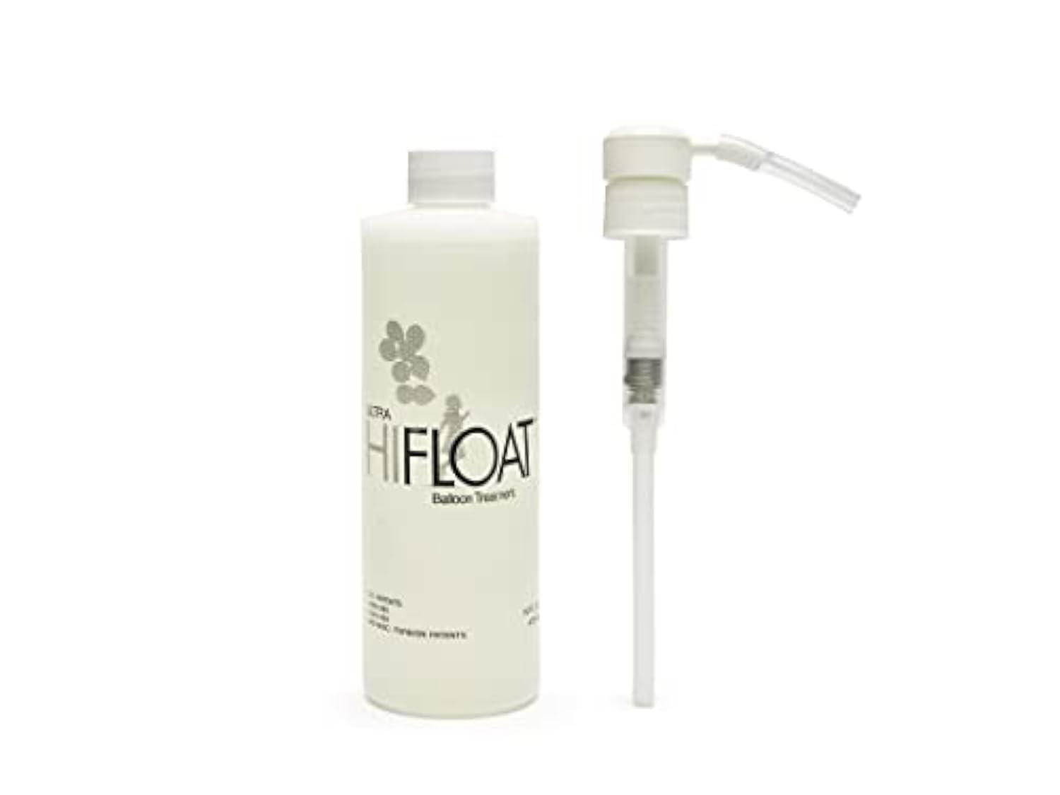 HI-FLOAT Hi-Float Company Ultra Hi-Float with Pump Balloon Treatment, 16 oz, Multicolor