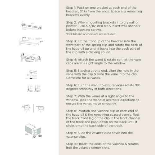 BlindDen BlindDen - Vinyl Vertical Window Blinds for Home - Vertical Blinds for Sliding Glass Doors - Silver - (48" W x 46" H)