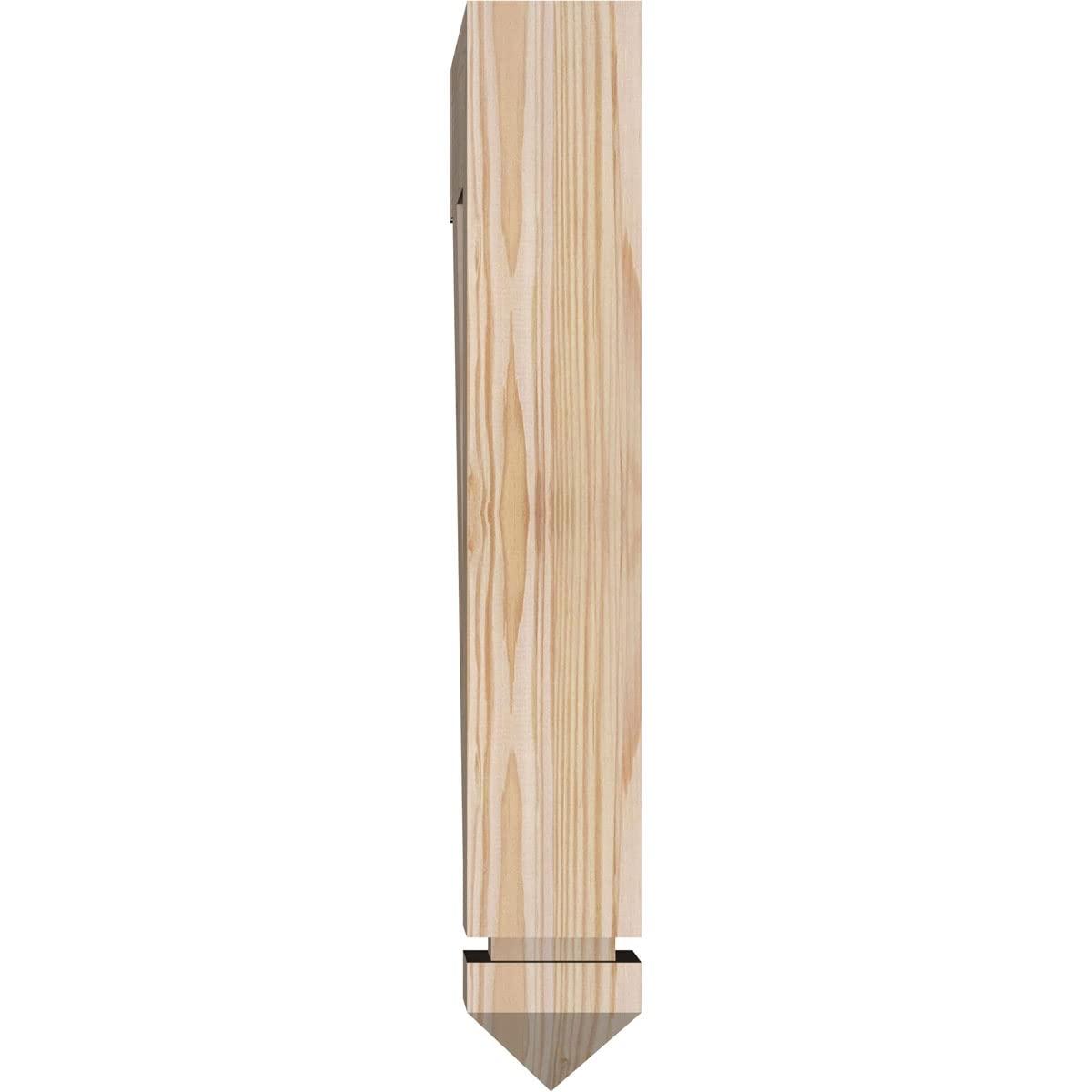 Ekena Millwork Ekena Millwork BKT04X18X22LEC03SDF Legacy Arts & Crafts Bracket, 18\"D x 22\"H, Smooth Douglas Fir