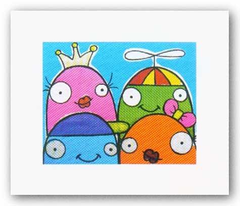 McGaw Graphics McGaw Graphics All The Gang by Bren Bataclan 8"x10" Art Print Poster