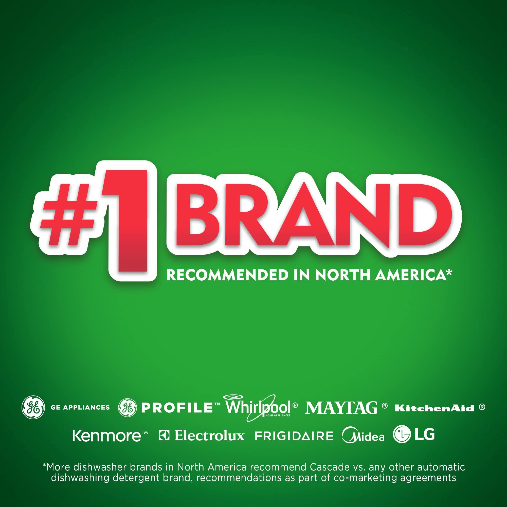 Cascade Cascade Platinum ActionPacs, Dishwasher Detergent Pods, Lemon, 36 count (Packaging May Vary)