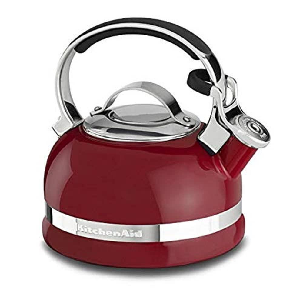 KitchenAid KitchenAid KTEN20SBER 2.0-Quart Kettle with Full Stainless Steel Handle and Trim Band - Empire Red