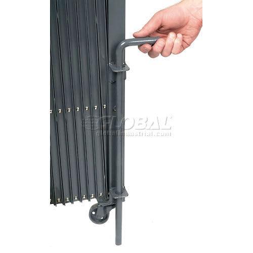 Global Industrial Global Industrial 16\'W Double Folding Security Gate, 8\'H