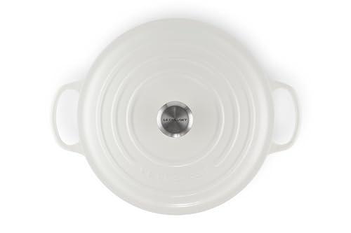 Le Creuset Le Creuset Enameled Cast Iron Signature Round Dutch Oven, 9 qt., White