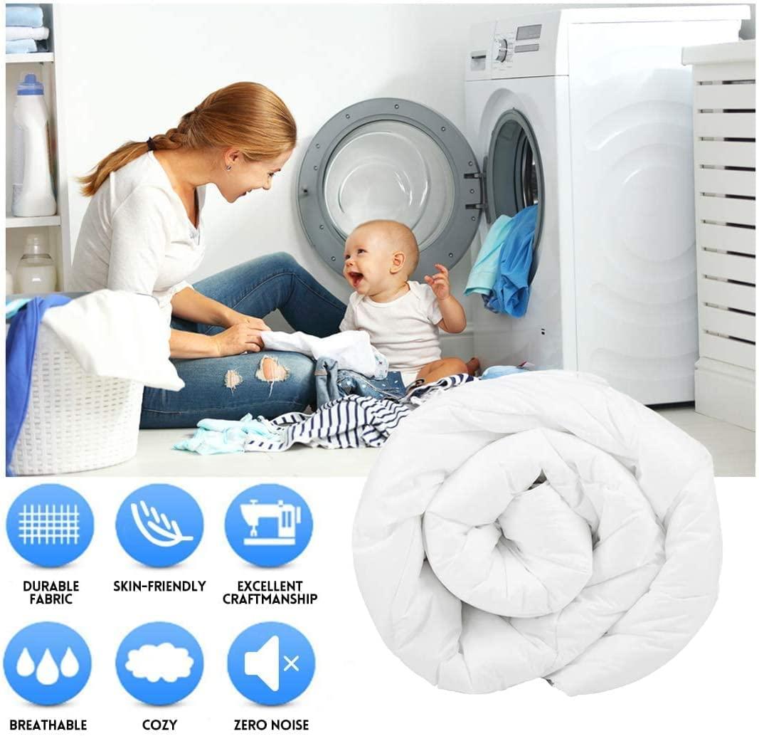 Jackson Hole Home Jackson Hole Home Brown Luxurious Down Comforter- Queen Size 88 x 92 Inches 1 Piece All-Season Duvet Insert, 500 GSM with Corner Tabs 100% Egyptian Cotton (Brown Solid)