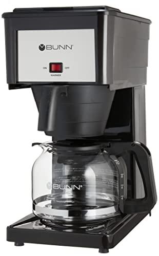 BUNN BUNN GRB Velocity Brew 10-Cup Home Coffee Brewer, Black