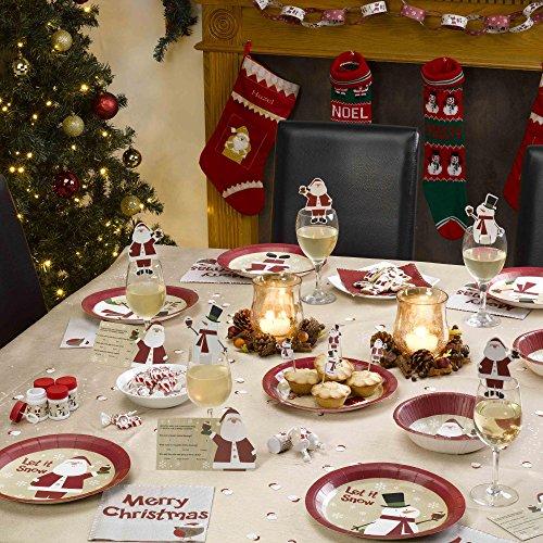 Neviti Neviti Let It Snow-Blow Bubbles-6 Pack, Wood, Multi-Colour, 3.3 x 3.3 x 5 cm