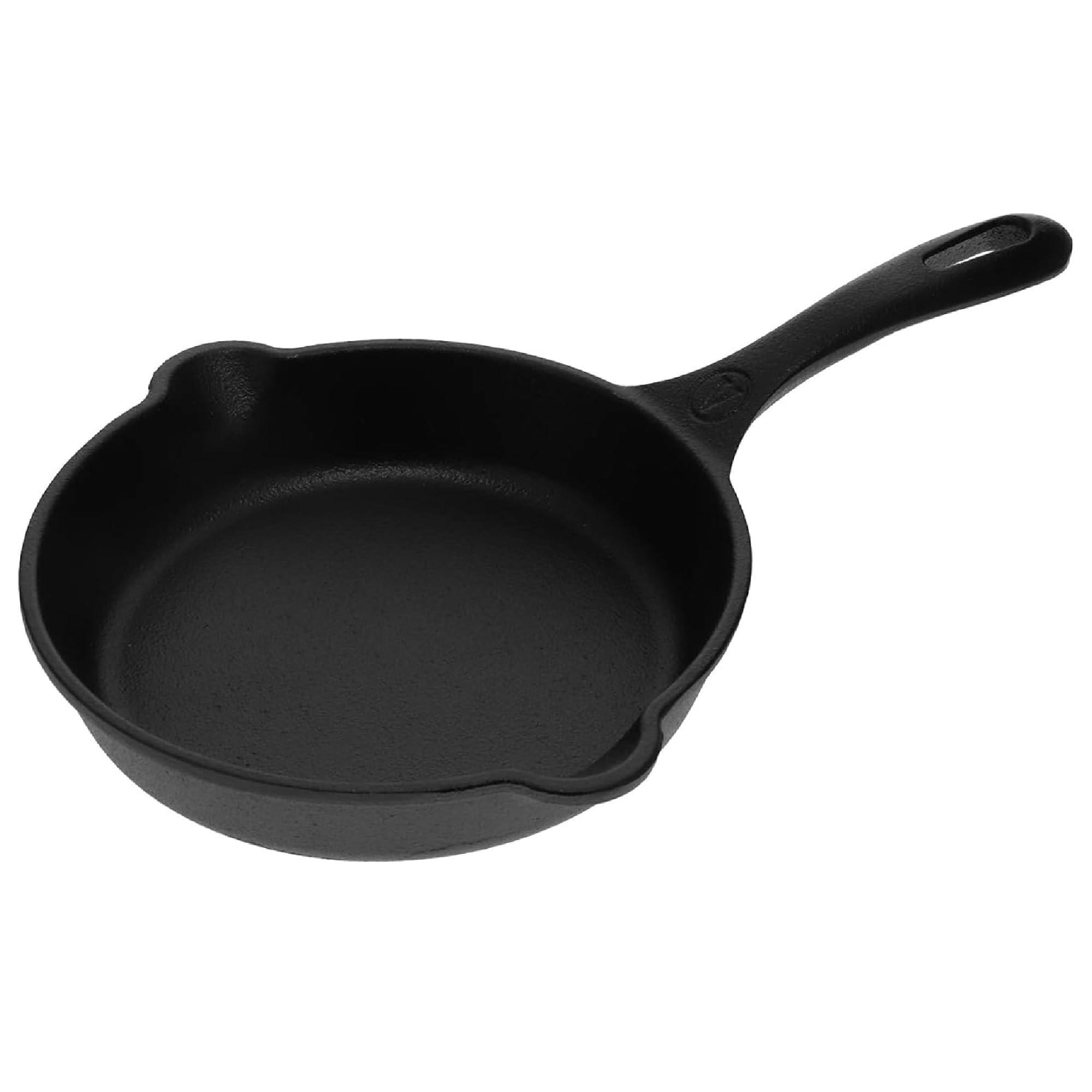 Victoria Victoria 6.5 Inch Mini Cast Iron Skillet. Small Frying Pan,Seasoned with 100% Kosher Certified Non-GMO Flaxseed Oil (SKL-206)
