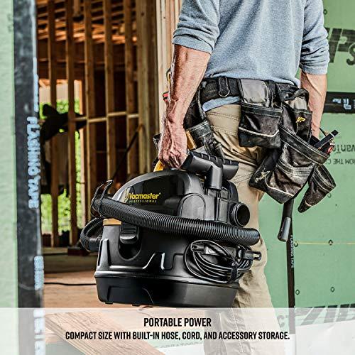 Vacmaster Vacmaster Professional - Professional Wet/Dry , 5 Gallon, Beast Series, 5.5 HP 1-7/8\" Hose Jobsite Vac (VFB511B0201), Black