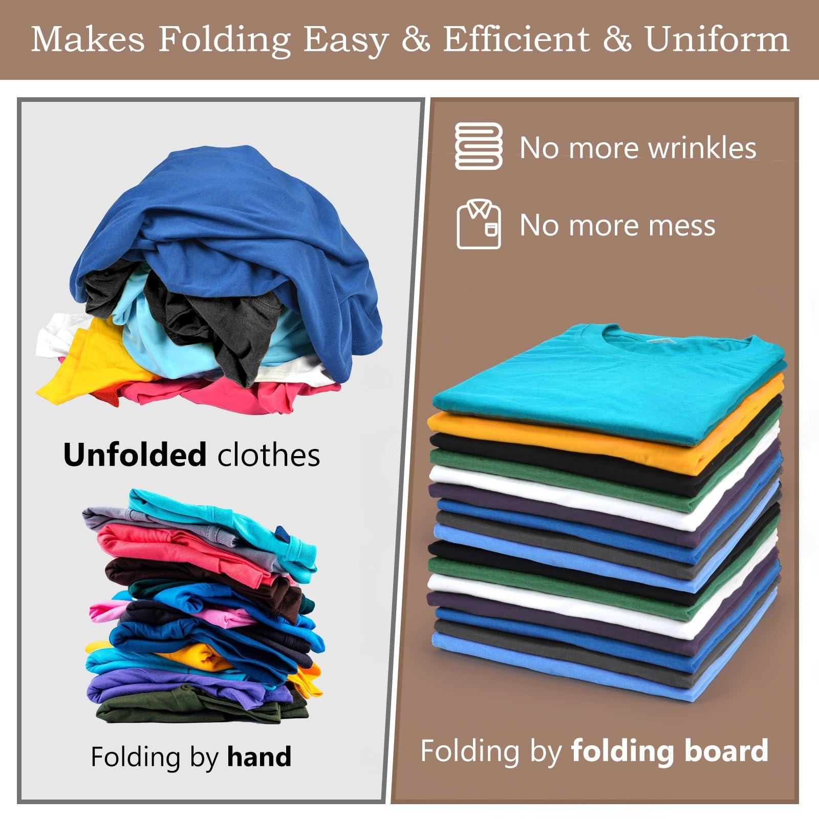 BoxLegend BoxLegend T Shirt Folder V7 Folding Board Durable Folding Boards for Clothing Folder Laundry Folder for Adult and Kids