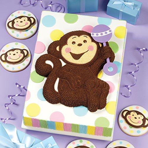 Wilton Monkey Cake Pan, Kids 3D Birthday Cake Pan image-3