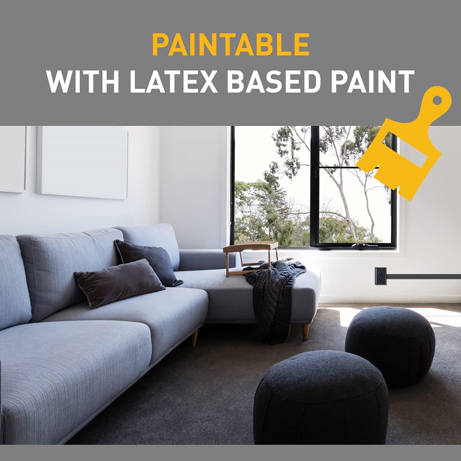 Legrand - Wiremold Wiremold Plastic Nonmetallic Raceway Extending Power, On-Wall Outlet + Box, White, NMW2-D, 1-Pack