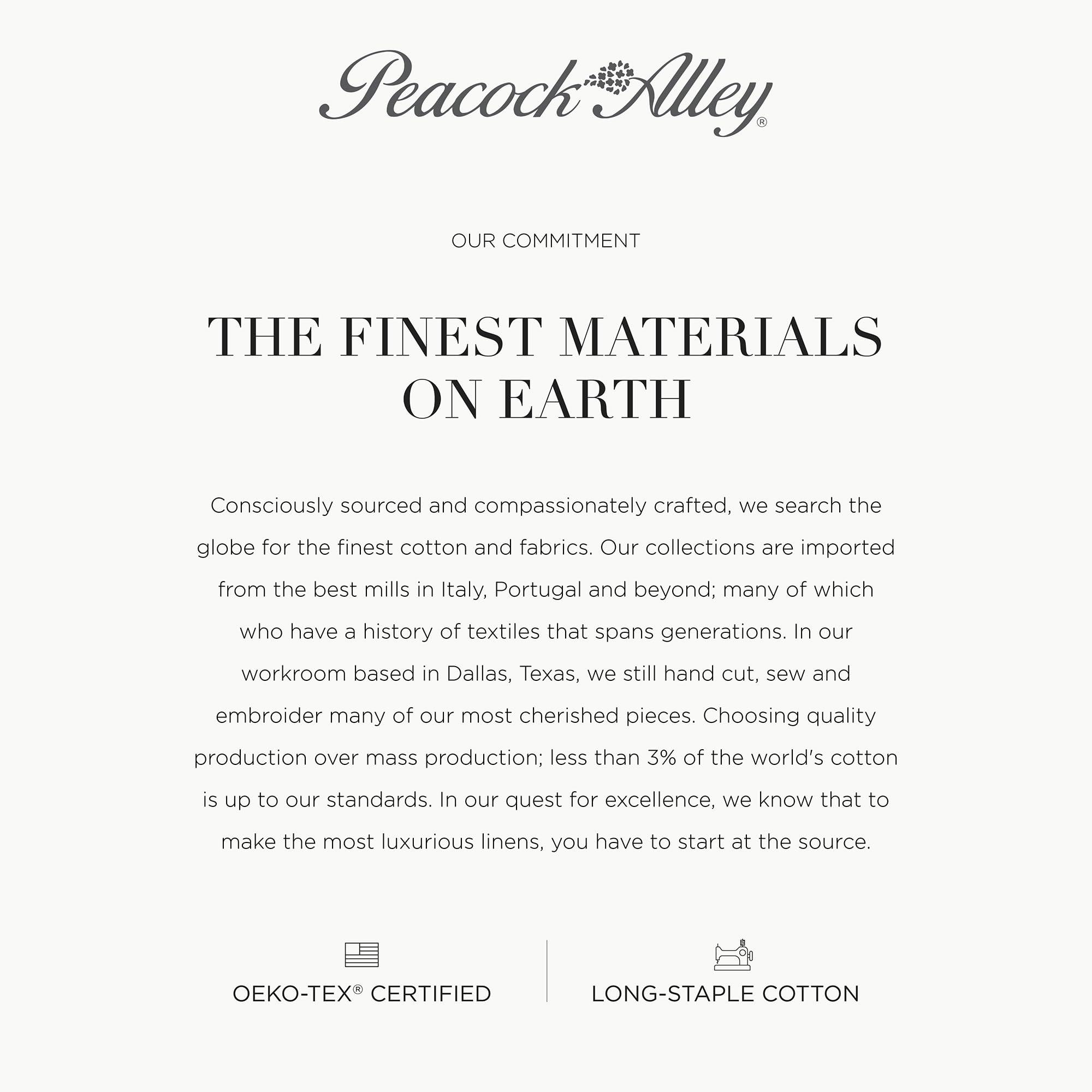 Peacock Alley Peacock Alley All Seasons Luxury Cotton Blanket 100% Long Staple Cozy Cotton Blanket for Sofa, Bed, and Crib - Twin/Twin XL, Flint