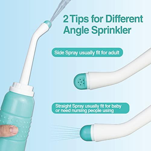 TopQuaFocus TopQuaFocus 12oz Perineal Bottle for Postpartum Care Portable Travel Peri Sprayer Bidet Postpartum Recovery Essentials After Birth Cleaning for Mom Baby Personal Hygiene Care Hemorrhoid Treatment