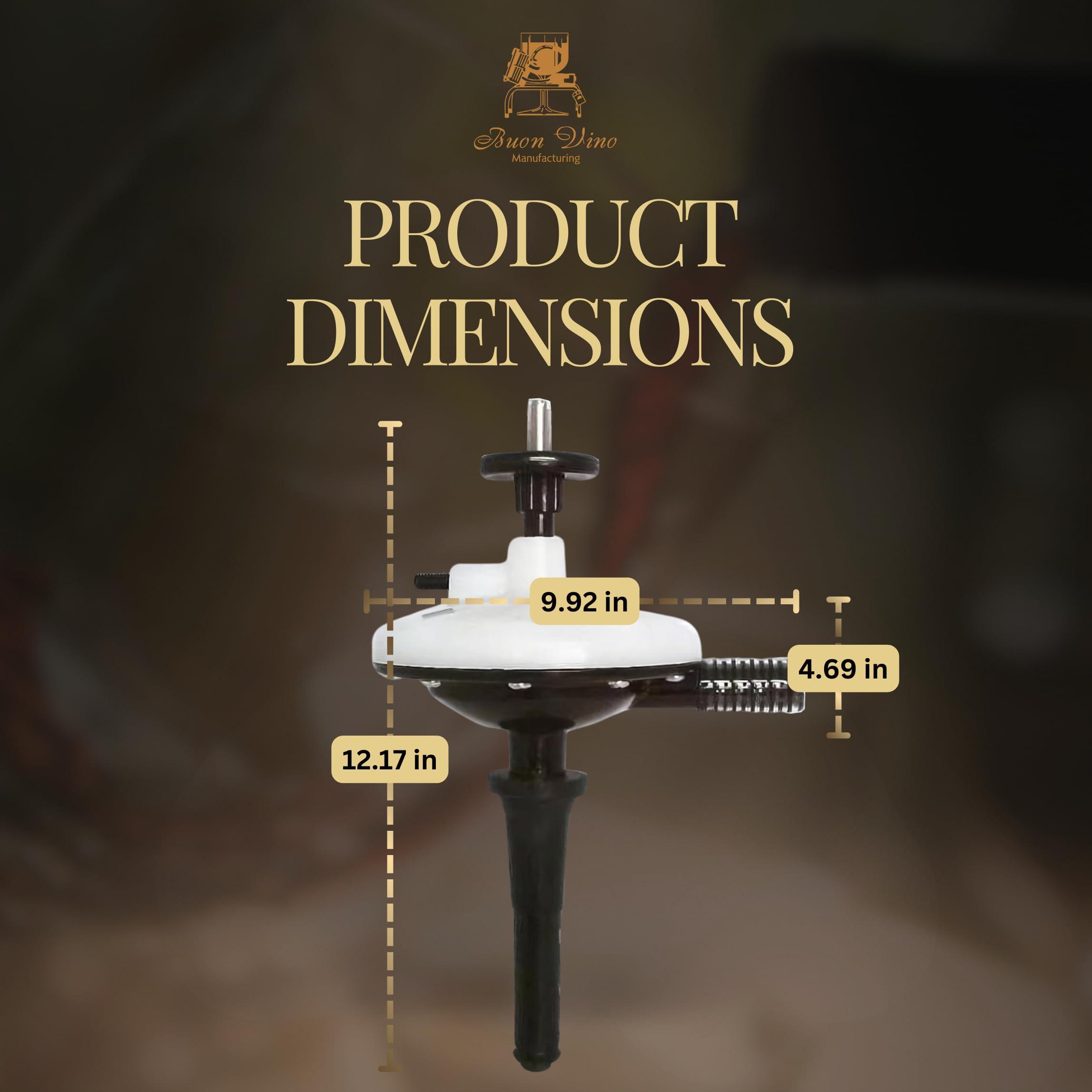 Buon Vino Buon Vino Super Automatic Gravity Bottle Filler - Wine Dispenser Pump Equipment Kit - Best Bottling Siphon Accessories - Liquid Filling Machine Tube Supplies - Tubing Filter Brewing Product