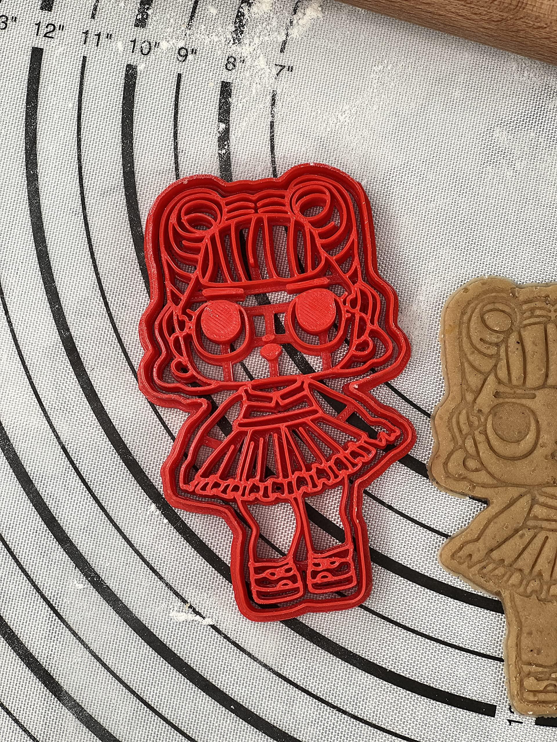 3D Kitchen Art L.O.L Surprise Doll Cookie Cutter and Mold LOL 5-Inch-Scale Produced by 3D Kitchen Art (Doll 5)