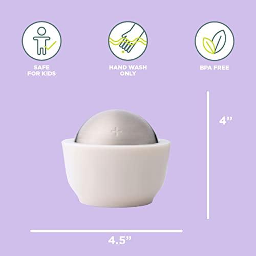 Chef'n Chef'n 101-738-237 Dash Salt & Sugar Cellar with Flip Top Cover, 3 7/8-inches by 4 1/4-inches, White