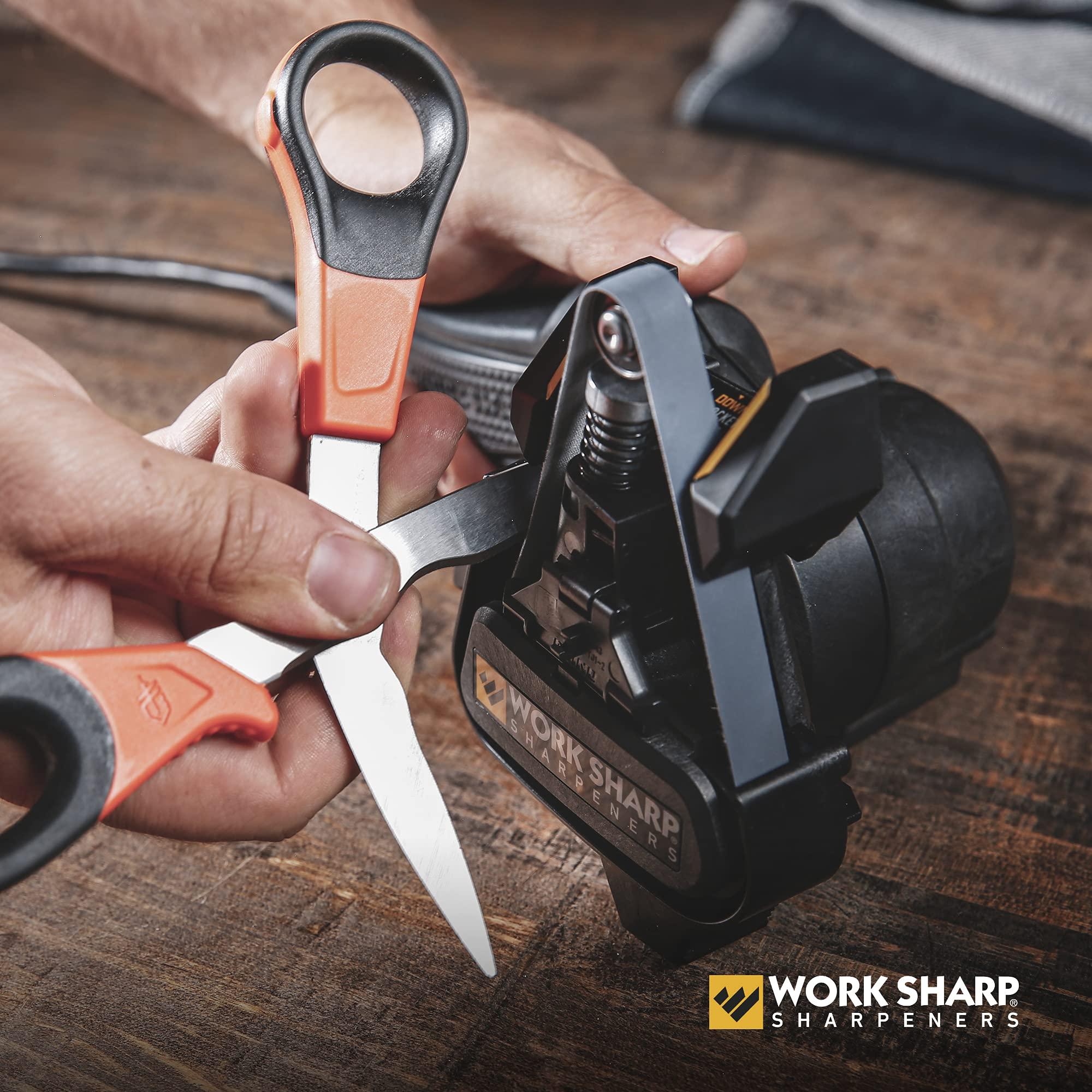 WORK SHARP Work Sharp MK2 Professional Electric Knife and Tool Sharpener - Adjustable Tool and Knife Sharpening System