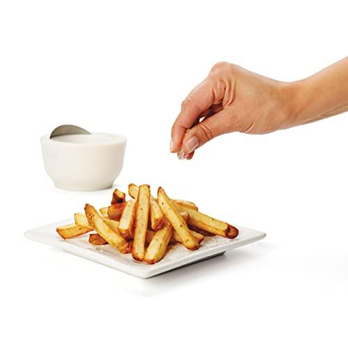 Chef'n Chef'n 101-738-237 Dash Salt & Sugar Cellar with Flip Top Cover, 3 7/8-inches by 4 1/4-inches, White