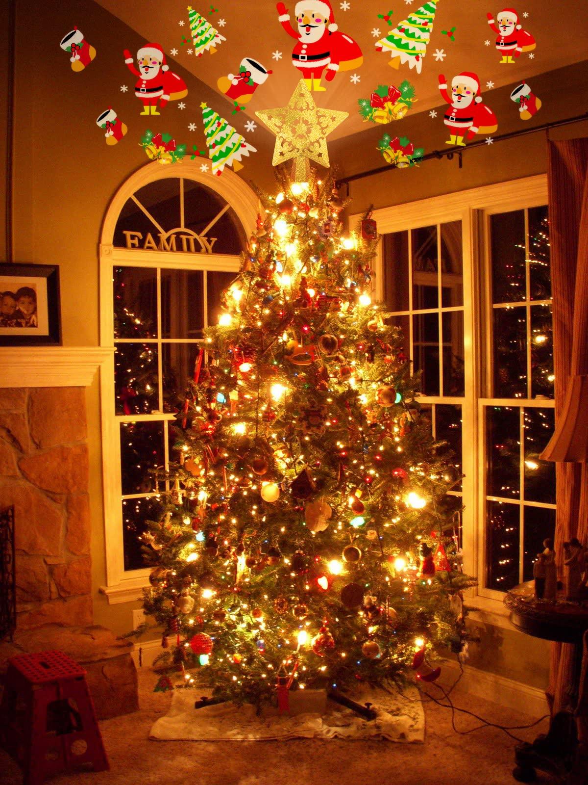 IGZVMBO Gold Star Christmas Tree Topper with Rotating LED Lights Treetop Projector Lighted Warm Star Shape Festive Tree Decorations Holiday Parties