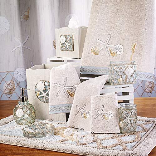 Avanti Linens Avanti Linens - Tumbler, Resin Countertop Cup, Beach Inspired Bathroom Accessories (Seaglass Collection)