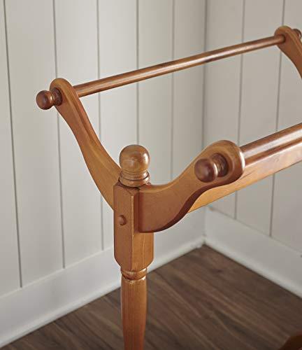Powell Furniture Powell Furniture Boonie Oak Finished Blanket/Quilt Rack by Powell