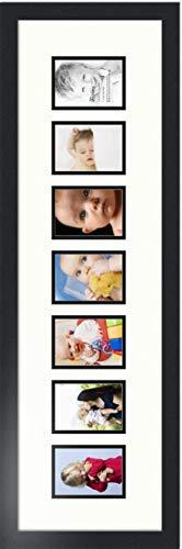 ArtToFrames Art to Frames Double-Multimat-1025-754/89-FRBW26079 34.5 by 9-Inch Picture Frame, 1.25-Inch Wide, Satin Black