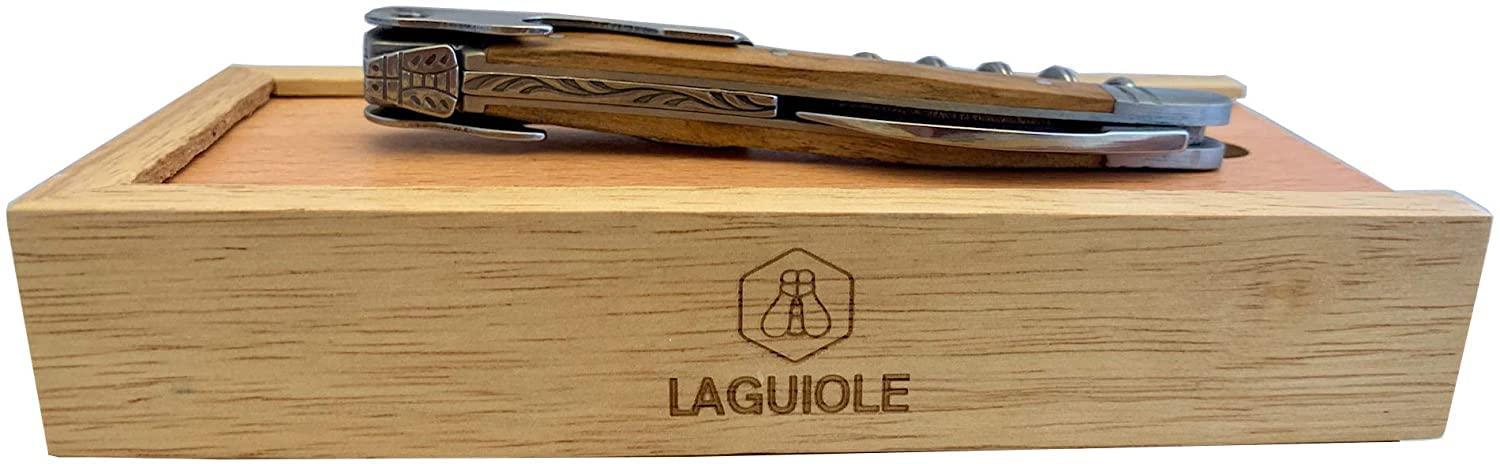 LAGUIOLE LAGUIOLE Rosewood Waiter\'s Corkscrew, Wooden Gift Box