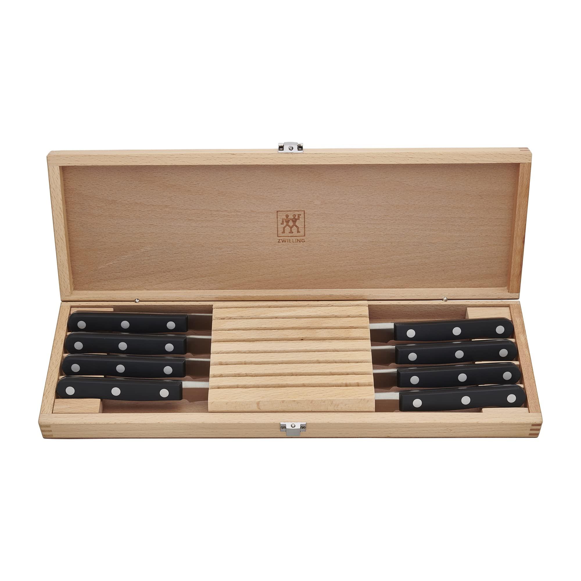 ZWILLING Zwilling J.A. Henckels Twin Gourmet 8-Piece Steak Knife Set with Box