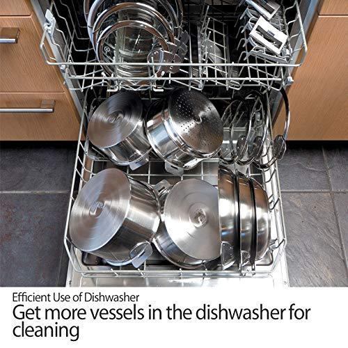 Cristel Cristel Strate Saucepan, 1 quart, Silver