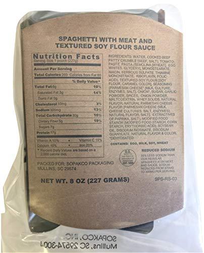 Ozark Outdoorz, LLC 6/2021 Pack Date - 6/2026 expiration MREs with 16 MREs-Reduced Sodium Food Rations-Meals Ready To Eat-2021 Manufacture Date