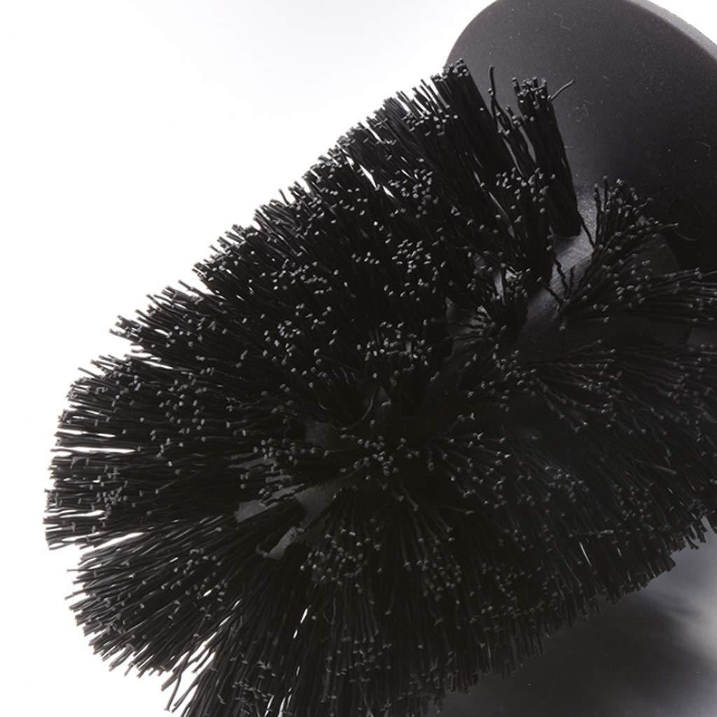 BFDUABDHHBFAE Toilet Brush Toilet Brush Luxury Toilet Brush Holder Set Accessories Durable Bath Brush Head Cleaning Brush Bathroom Brush Holder Toilet Bowl Brush (A)