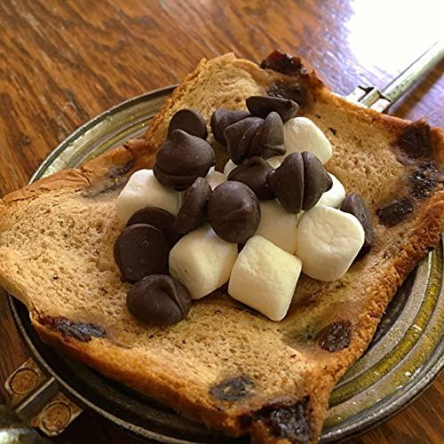 Toas-Tite Toas-Tite Sandwich Grill - Handheld Pie Iron, Sandwich Maker, Hand Toaster, Panini and Sandwich Press for Hand Made Hot Sandwiches and Pies - Perfect for Stovetop, Grill and Campfire