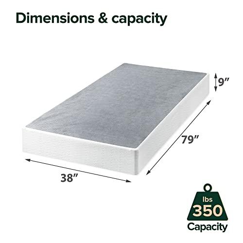 Zinus ZINUS 9 Inch Metal Smart Box Spring with Quick Assembly, Mattress Foundation, Strong Metal Frame, Easy Assembly, Twin XL