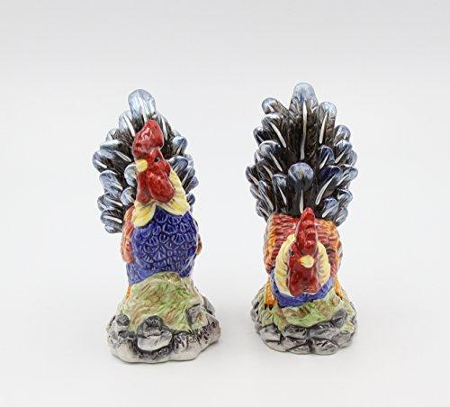 Appletree Design Appletree Design Barn Yard Rooster Salt and Pepper Set, 4-1/2-Inch