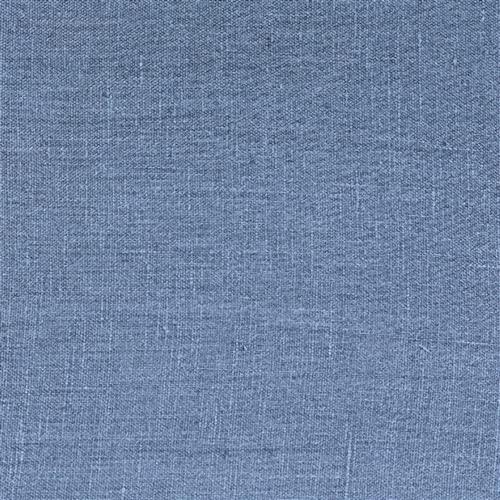 PILLOW DÉCOR Tuscany Linen Wedgewood Blue Throw Pillow 12x19 Rectangular, Complete with Pillow Insert