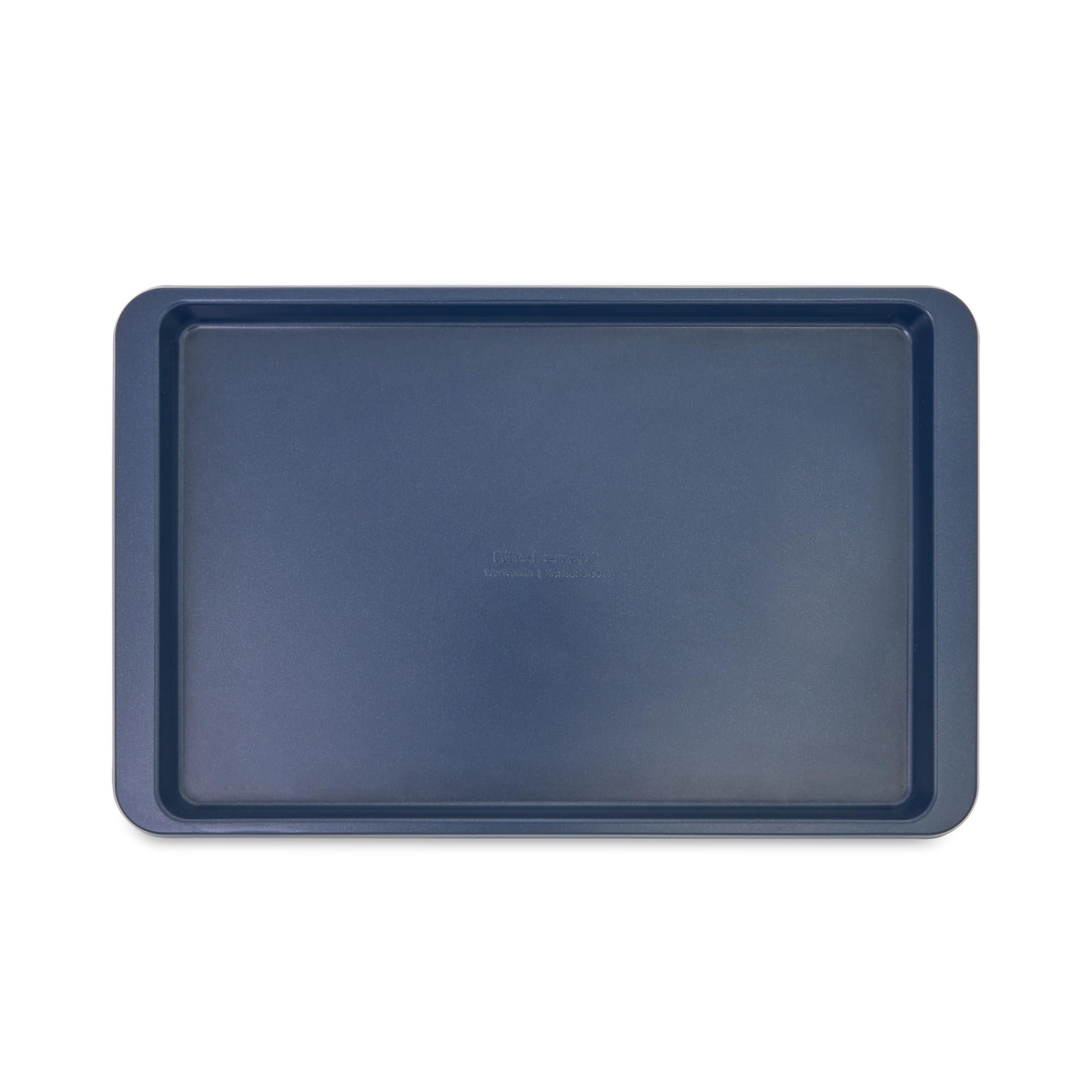 KitchenAid KitchenAid 10x15in Nonstick Aluminized Steel Baking Sheet, Ink Blue