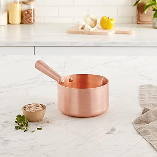 Mauviel Mauviel M\'Passion Copper Sugar & Caramel Sauce Pan, 1.2-qt, Made In France