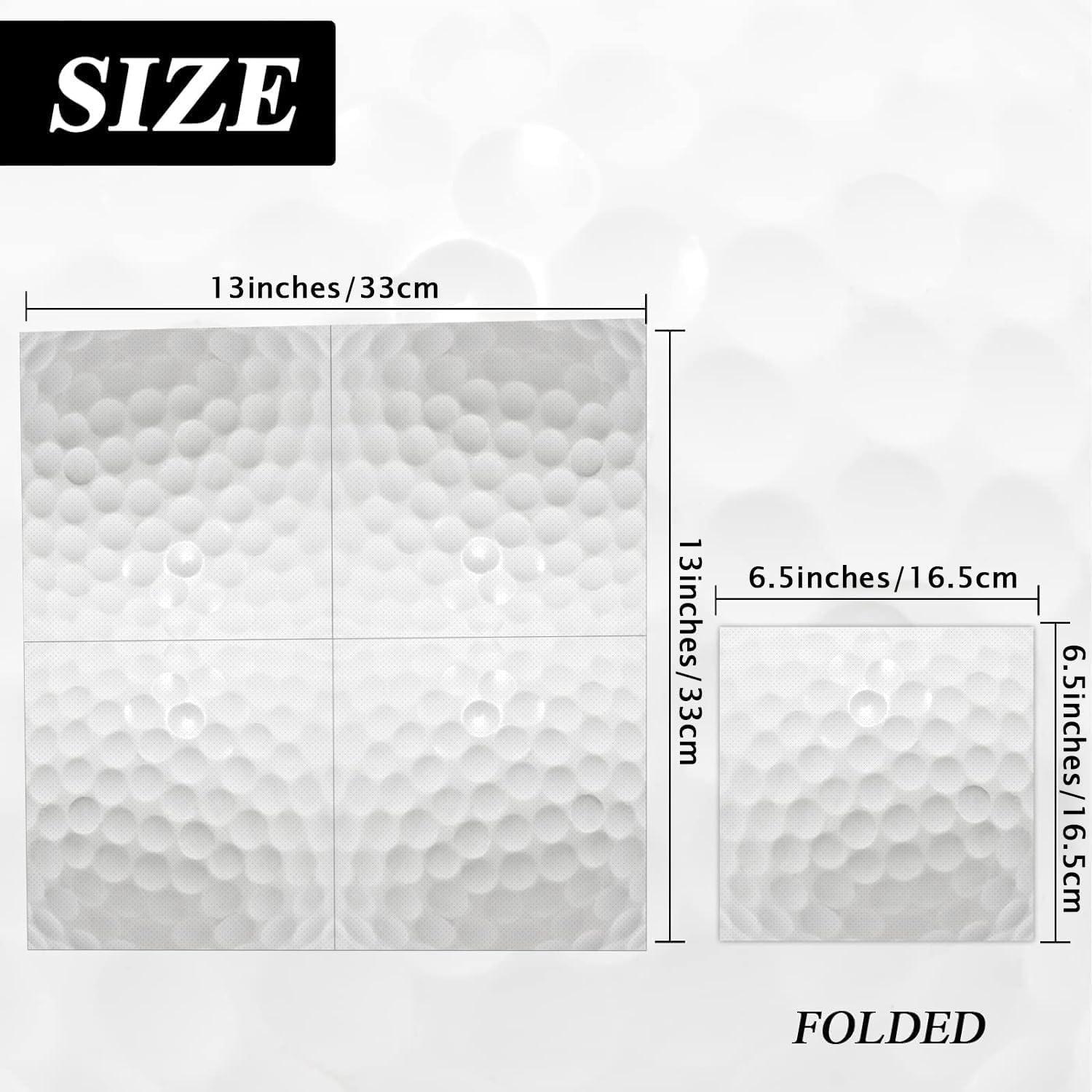 gisgfim 50 Pcs Golf Napkins Party Supplies Golf Ball Birthday Disposable Paper Napkins Sport Theme Luncheon Napkins Party Decorations Favors for Baby Shower Kids Party