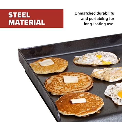 Camp Chef Camp Chef 2-Burner Griddle - Professional Flat Top Griddle Cooking Systems - Outdoor Cooking Equipment - Fits 16\" Cooking Systems