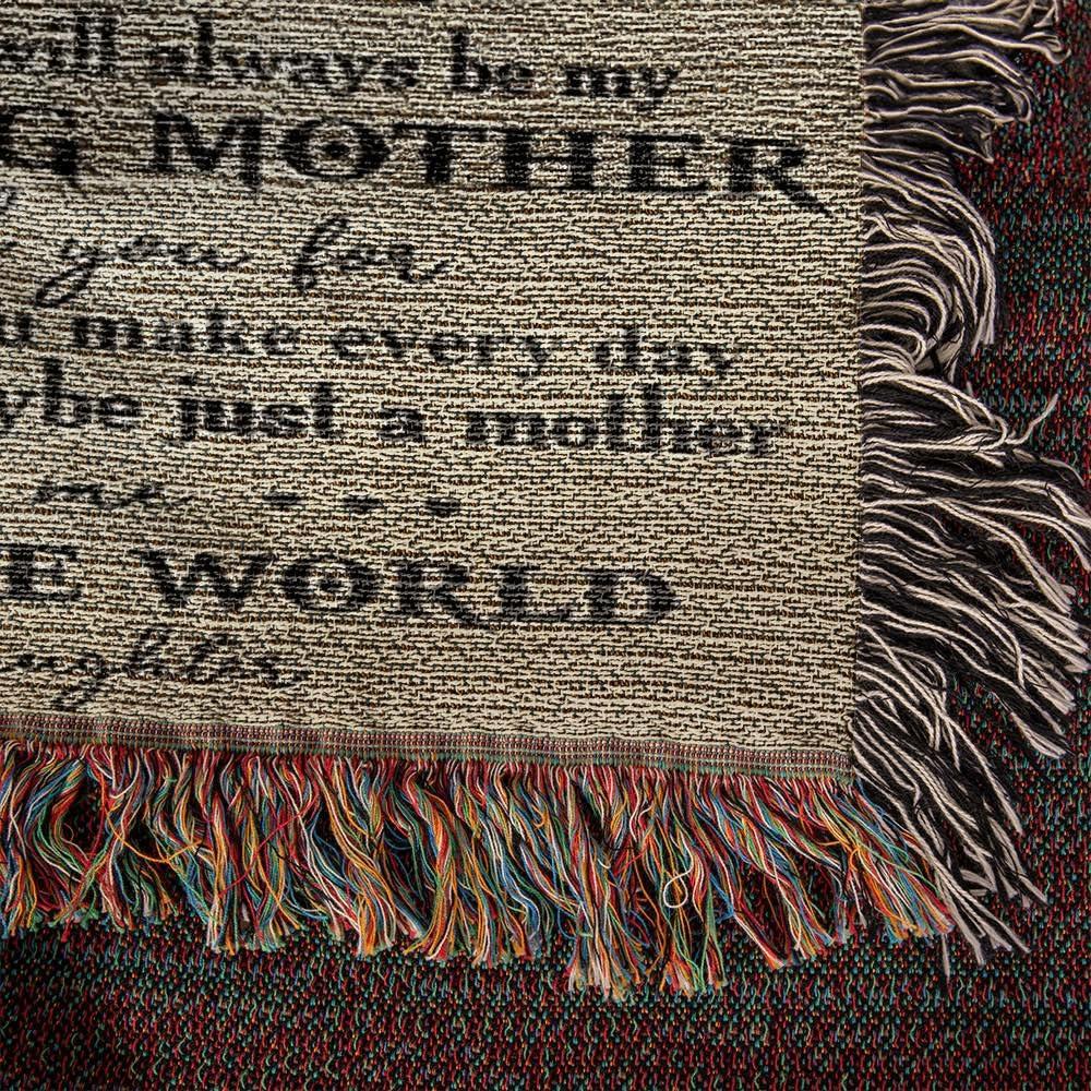 IVY MODA IVY MODA Dear Mom Blanket from Son - Mothers Day Blanket from Daughter, Daughter in Law Blankets, Softball Blankets and Throws, Matching Couples Stuff, Regalo para El Da De Las Madres