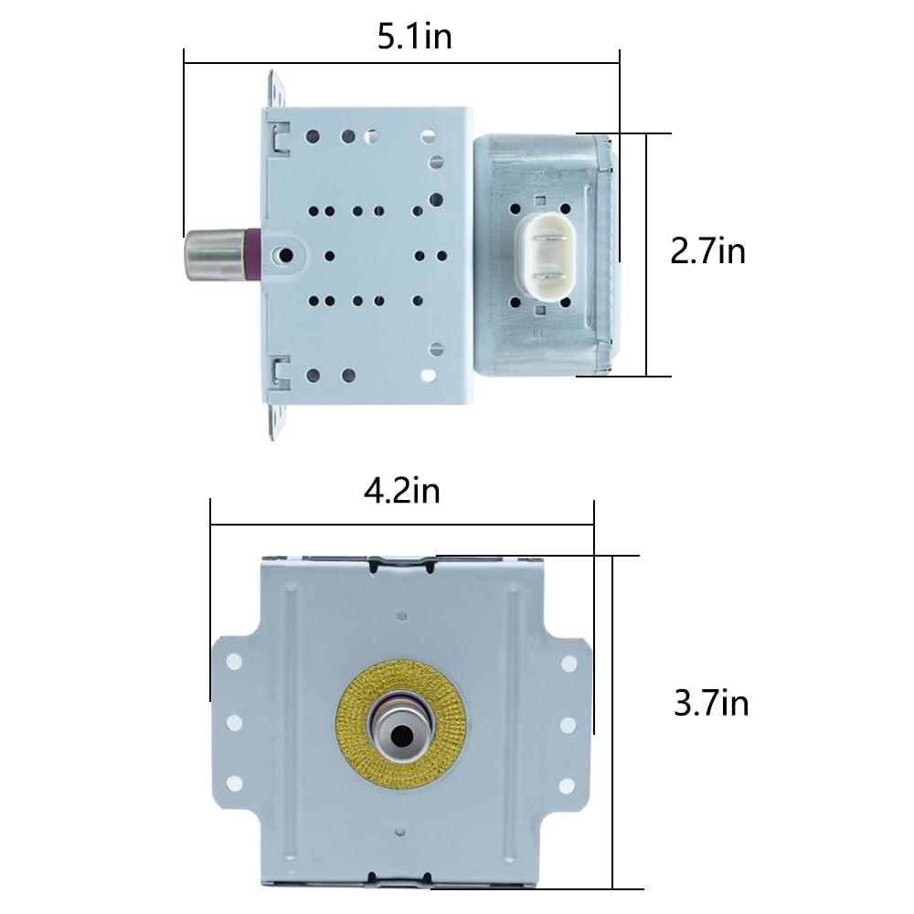 BAY Direct Microwave Oven Magnetron 2M248J (GS) 2M253J Replacement by BAY Direct for Toshiba Replaces WB27X10309 10QBP1006 2M248J (FN) 4150019905 2M248J (GM) 2E-13-37 2M217J 2M253J(XB) Magnetron