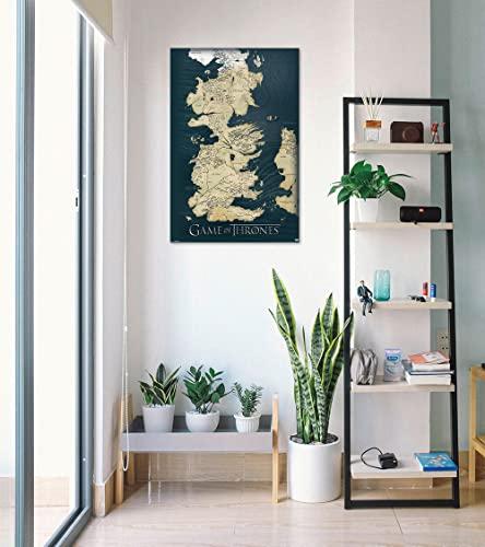 POSTER STOP ONLINE Pyramid Game of Thrones Map Wall Poster