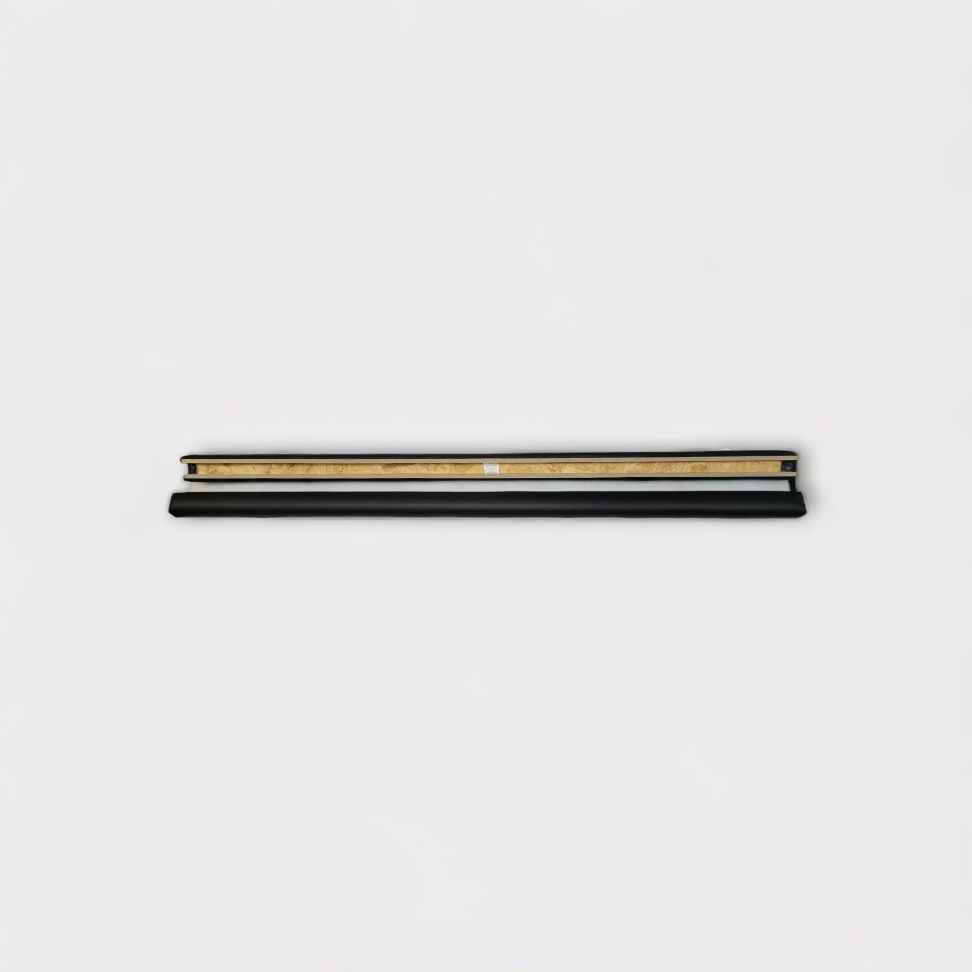 Flotation Innovations Flotation Innovations 2 Piece Standard Black Vinyl Padded Rail Caps