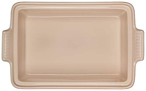 Le Creuset Le Creuset Stoneware Heritage Covered Rectangular Casserole, 4 qt. (12" x 9"), Flame